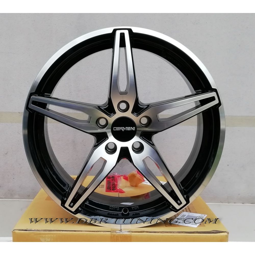 Alloy wheel CARMANI OSKAR Black Polish 17 - DBRTUNING