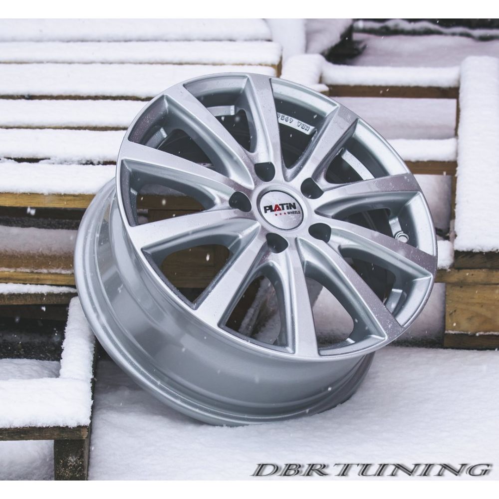 Cerchio in lega PLATIN P69 Polar Silver 17 - DBRTUNING