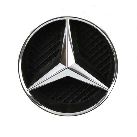 Grille Mercedes E 207 GTR look 13-16 black chrome