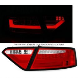 Fanali LED BAR AUDI A5 07-11 rosso ciliegia